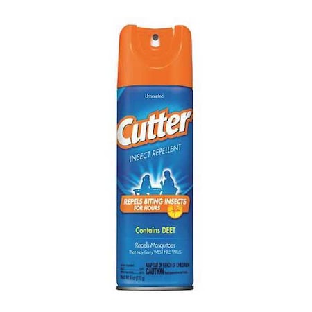 Insect Repellent, 6 oz, Aerosol Spray Can