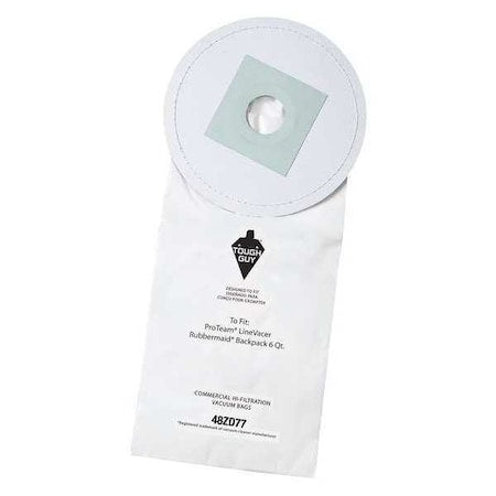 Vacuum Bag, 2-ply, Paper Bag, 10 PK