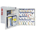 First Aid Kit and Housing, Metal Cabinet, 203 Components, 100 People Served