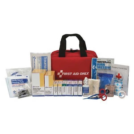 First Aid Kit and Housing, Nylon 223 Components, 50 People Served