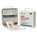 First Aid Kit and Housing, Plastic 129 Components, 25 People Served
