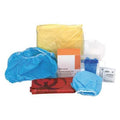 Body Fluid Spill Kit Refill, Not Applicable Volume Absorbed per Kit, Box, Orange, 10