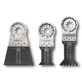 OscilToolBladeSet, 3pcs, W:1.375"to2.5625"