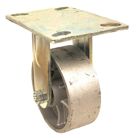 NSF-Listed Plate Caster, 700 lb. Ld Rating, Roller