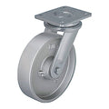 Plate Caster, 2425 lb. Ld Rating, Ball