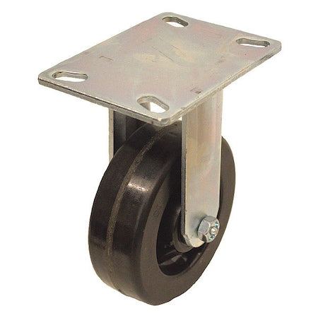 Plate Caster, 1400 lb. Ld Rating, Roller