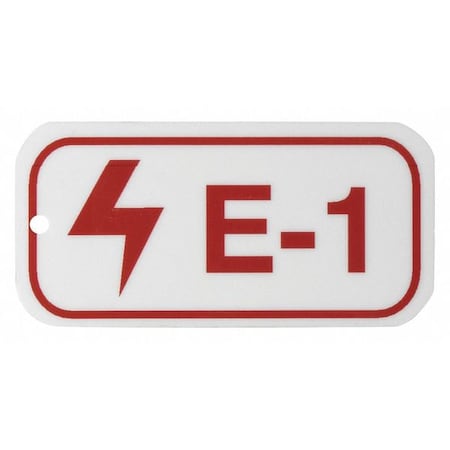 Lockout Tag, None/ No Header, Polypropylene, 3 in Width, 1 1/2 in Height, Write On Surface: No ,5 PK