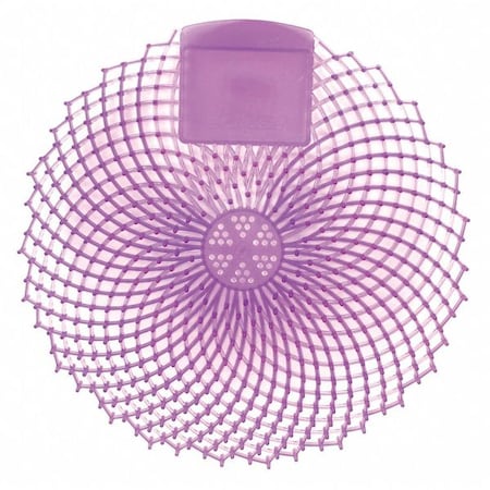 Urinal Screen, NonPara, Lavender Flds, PK12