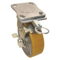 Plate Caster, 1200 lb. Ld Rating, Ball
