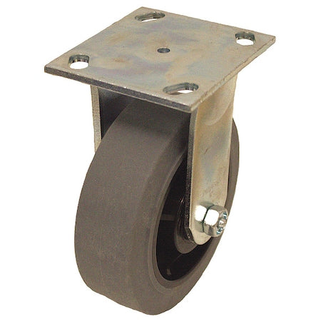 Plate Caster, 600 lb. Ld Rating, Roller