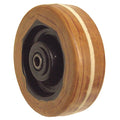Caster Wheel, 6"dia, 1, 200 lb, Tan