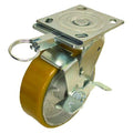 NSF-Listed Plate Caster, 700 lb. Ld Rating, Roller