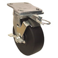 Plate Caster, 1750 lb. Ld Rating, Ball