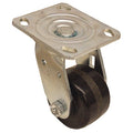 NSF-Listed Plate Caster, 700 lb. Ld Rating, Roller