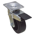 NSF-Listed Plate Caster, 600 lb. Ld Rating, Roller
