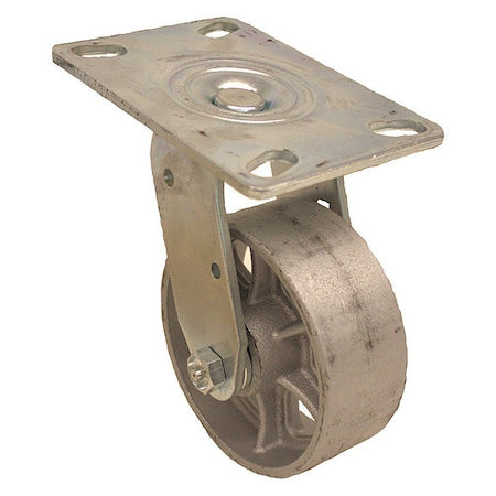 NSF-Listed Plate Caster, 1000 lb. Ld Rating, Roller