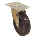 Plate Caster, 130 lb. Ld Rating, Plain