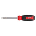 Multi-Bit Screw Driver, 1/4 in (2.5,5,4, 3mm), Hex