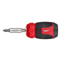 Multi-Bit Screwdriver, Chrome, 9 pcs