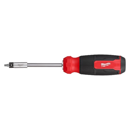 Multi-Bit Screwdriver, Chrome, 15 pcs