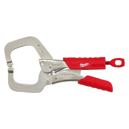 6 in. Lock Clamp w/Reg Jaws, Durable Grip