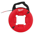 200' Polyester Fish Tape w/ Flexible Metal Leader