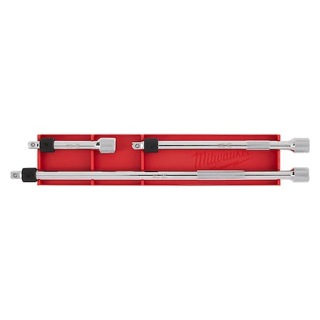 Socket Extension Set, 1/4" Drive, 3 Pieces