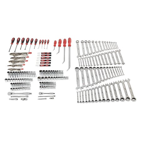 Mechanics Tool Set, Tool Case, Metric/SAE