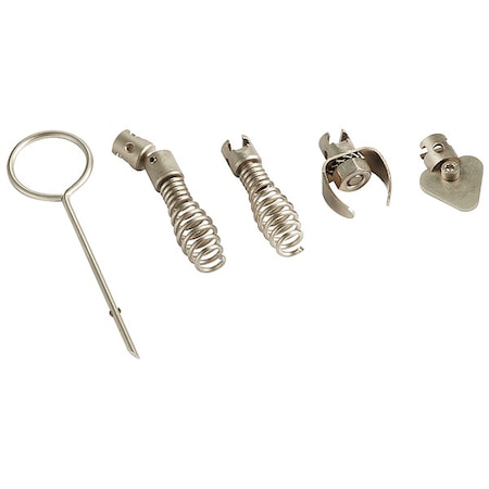 5PC Small Cable Head Attachment Kit w/ RUST GUARD Plating