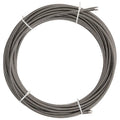 Drain Cleaning Cable, 1/2 in Dia, 75 ft L