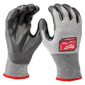 Cut-Resistant Dipped Gloves, Cut Level A5 , Dipped , Polyurethane , Rough , 2XL 1 PR