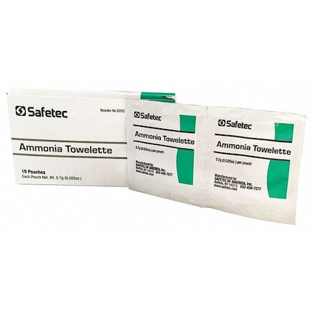 Ammonia Towelette, Ampule, 700mg