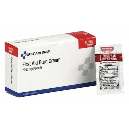 Burn Cream, Cream, Box, Wrapped Packets