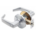Door Lever Lockset, 2-3/4" Strike Dim