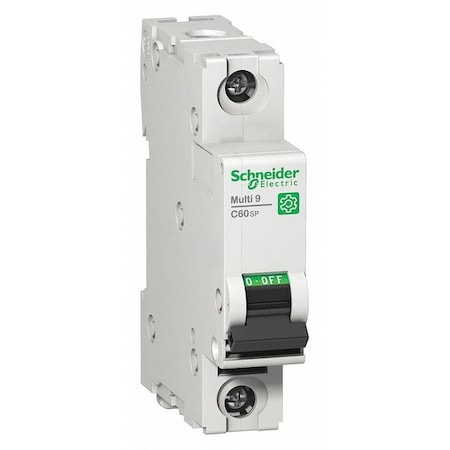 Miniature Circuit Breaker, C60SP Series, 0.5A, 1 Pole, 240/415V AC, 14kA at 120/240V AC, B Curve