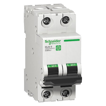 Miniature Circuit Breaker, C60SP Series, 25A, 2 Pole, 240/415/440V AC, 14kA at 240V AC, D Curve