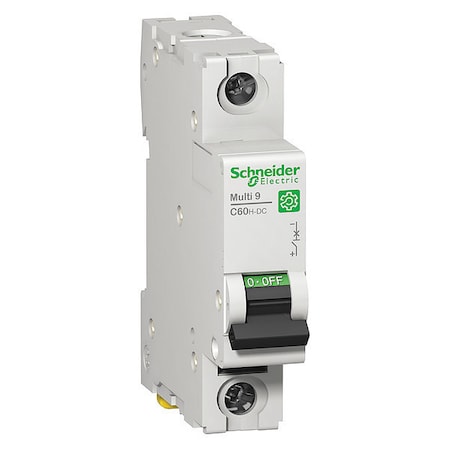 Miniature Circuit Breaker, C60H-DC Series, 13A, 1 Pole, Not Rated, 5kA at 250V DC, C Curve