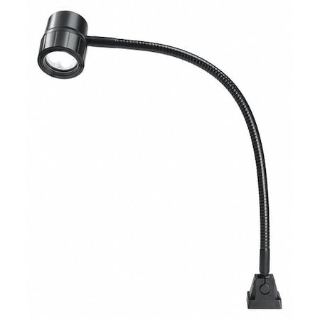 Gooseneck Task Light, LED, 460 lm, 5W, Black