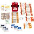 First Aid Kit, 1 1/4 in W, Red