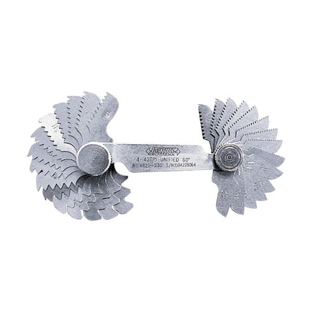 Screw Pitch Gage, Thread Angle 60 degrees
