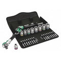 3/8" Drive Ratchet Set SAE, Torx(R) 29 Pieces 8 mm to 19 mm , Chrome