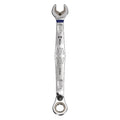 Ratcheting Wrench, SAE, 7/16" Head Sz