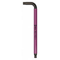 Plain L Key Hex Key, 8 mm Tip Size, 7 11/16 in Long, 1 7/16 in Short