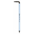 Plain L Key Hex Key, 5/64 in Tip Size, 4 in Long, 4 in Short