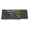 9 Piece SAE Plain- Color Coded, L Key Set