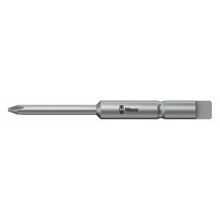1/2 in Drive Tri Wing Socket Bit Metric No. 00 Tip, 1 47/64 in L