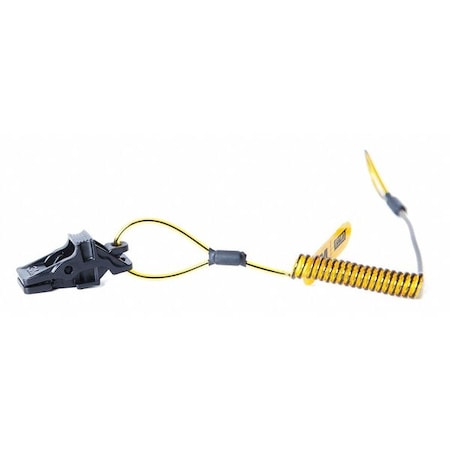 Tether, 5-1/2" L, For Hard Hats, PK10