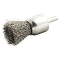 End Brush, Crimped, 1" dia., 22000 rpm
