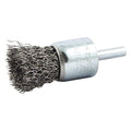 End Brush, Crimped, 1" dia., 22000 rpm