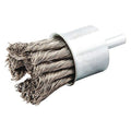 End Brush, Crimped, 1-1/8 dia., 22000 rpm